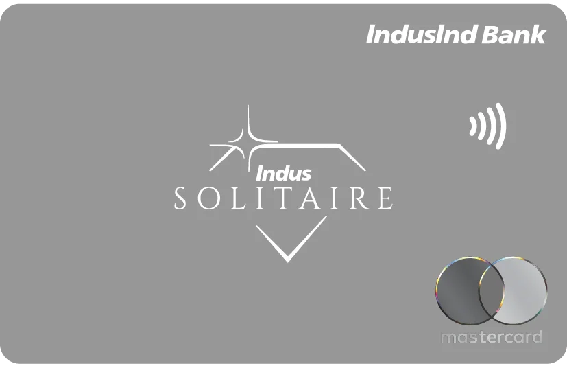 Indus Solitaire Credit Card - IndusInd Bank
